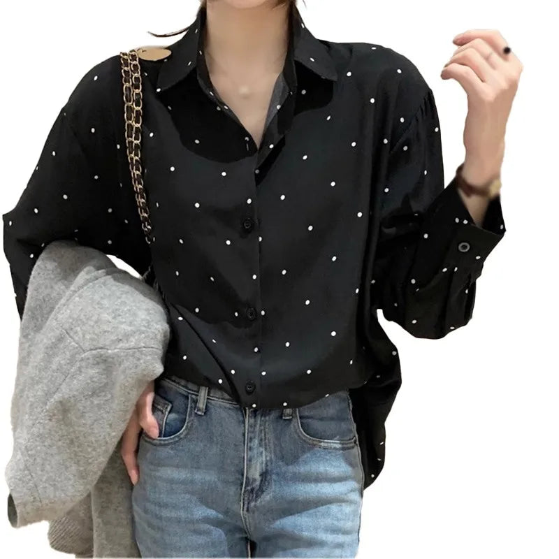 Women Blouse Korean Version